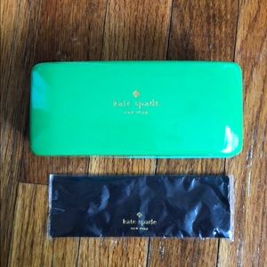 Late spade ♠️ hard case glasses case 💚